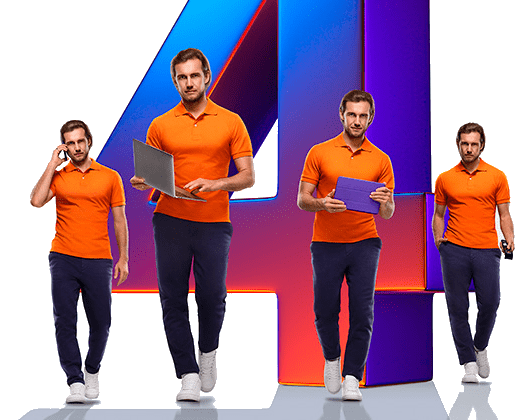 Великолепная четверка Ростелеком в&nbsp;деревня Чужья (Пермский край)